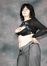 Check Out This Horny Mature Slut Play All Alone