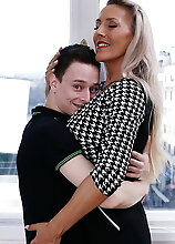 Hot German Milf Teaching A Young Innocent Boy The Ropes Of Her Dirty Mind