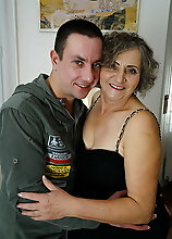 Horny Mature Lady Playing With Her Younger Lover
