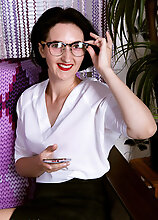 Sara D Horny Secretary