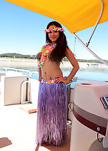 32 Year Old Island Girl Vera Waang Slips Off Her Coconuts While Sailing