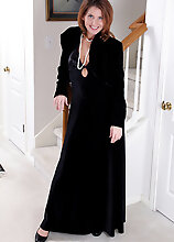Petite And Elegant Sky Rodgers From Allover30 Slips Off Her Hot Dress