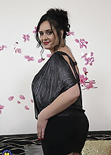 Naughty Chubby Housewife With Big Tits Playing With Her Toy Boy